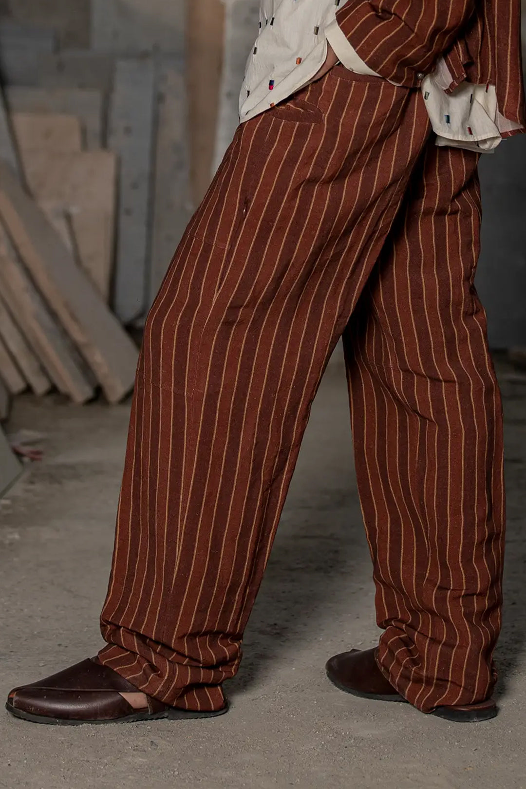 CAVALRY STRIPED PANTS