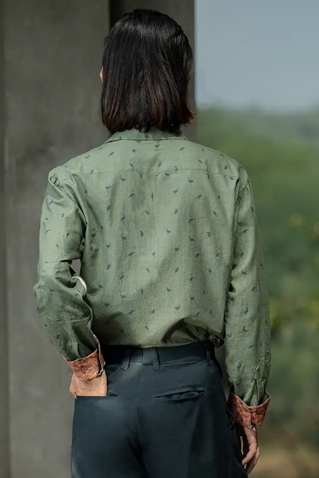 BIRDIE OLIVE SHIRT