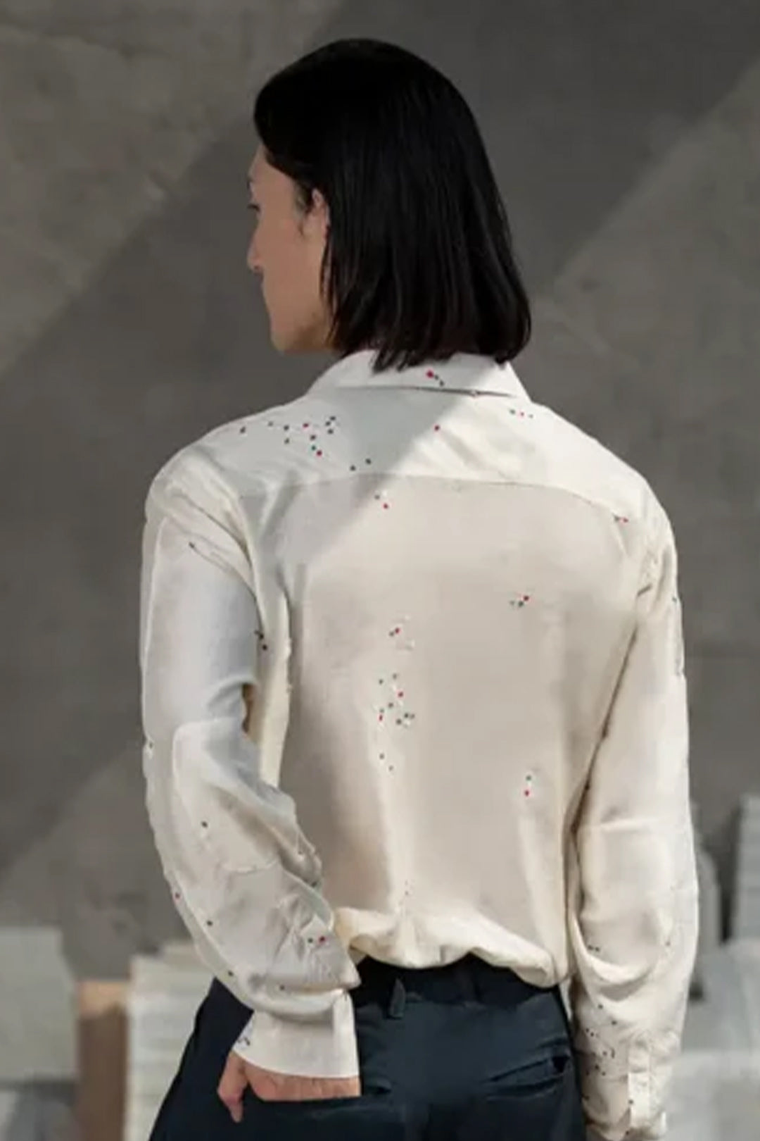 MERCHANT EMBROIDERED SHIRT