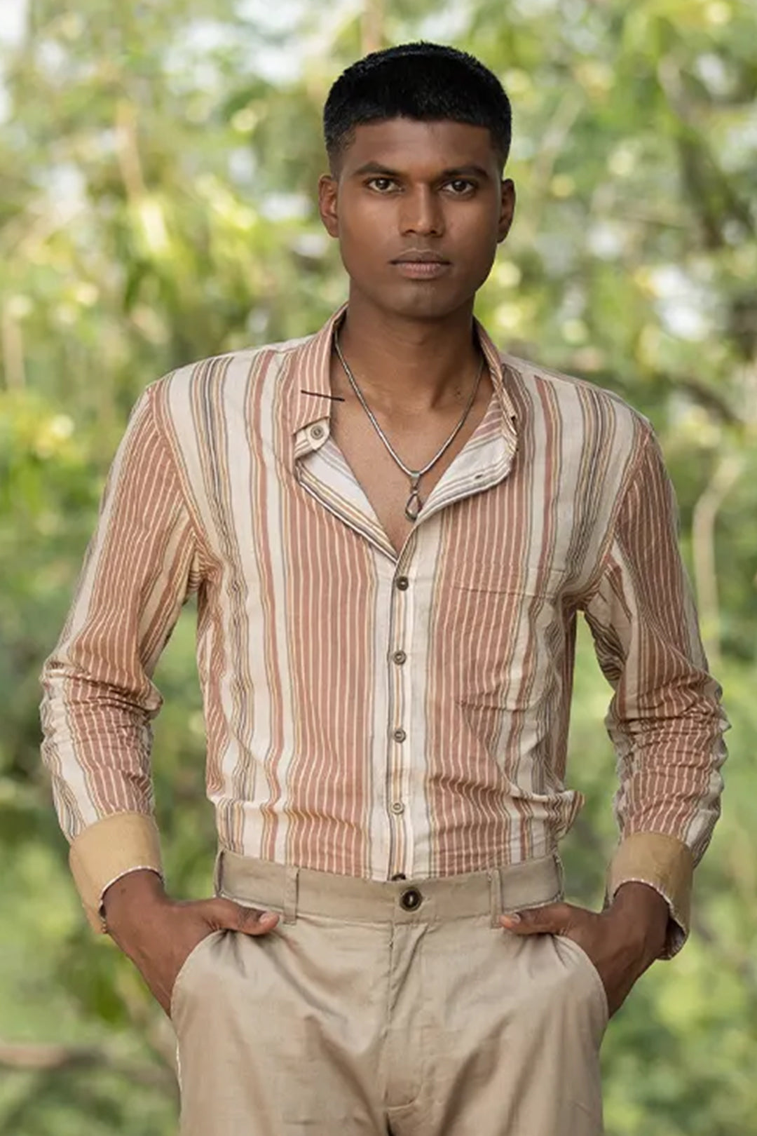 BAKU STRIPED SHIRT