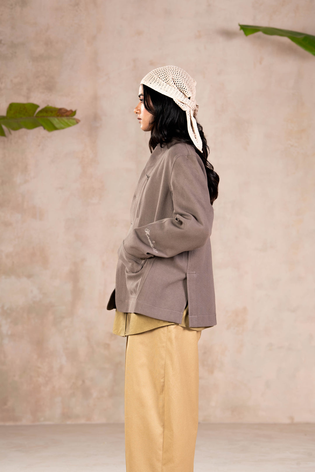 CHARCOAL UTILITY JACKET