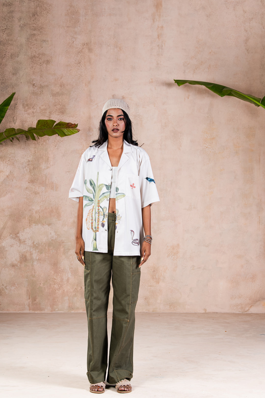 PALM MARIGOLD SHIRT