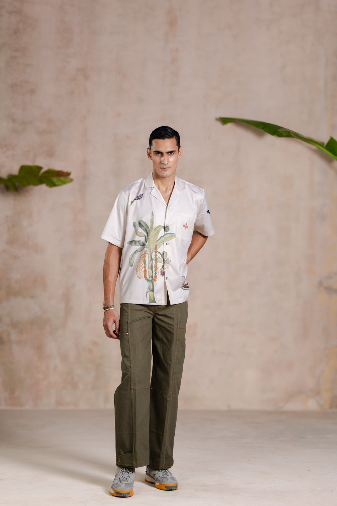 PALM MARIGOLD SHIRT