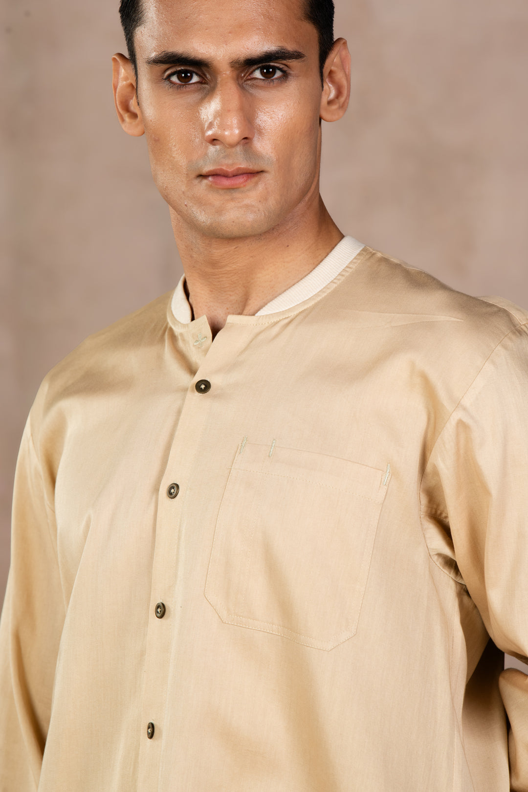 VANILLA BOMBER SHIRT