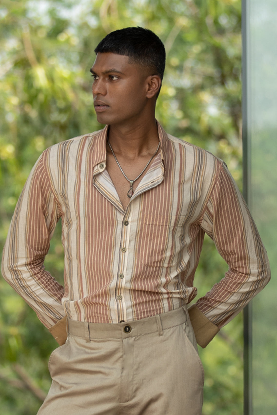 BAKU STRIPED SHIRT
