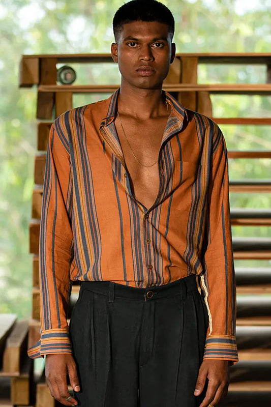 SHEKI STRIPED SHIRT