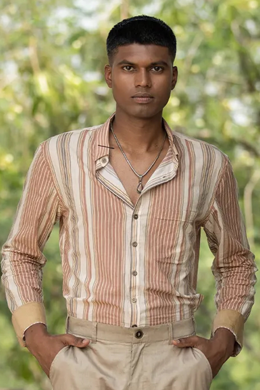 BAKU STRIPED SHIRT