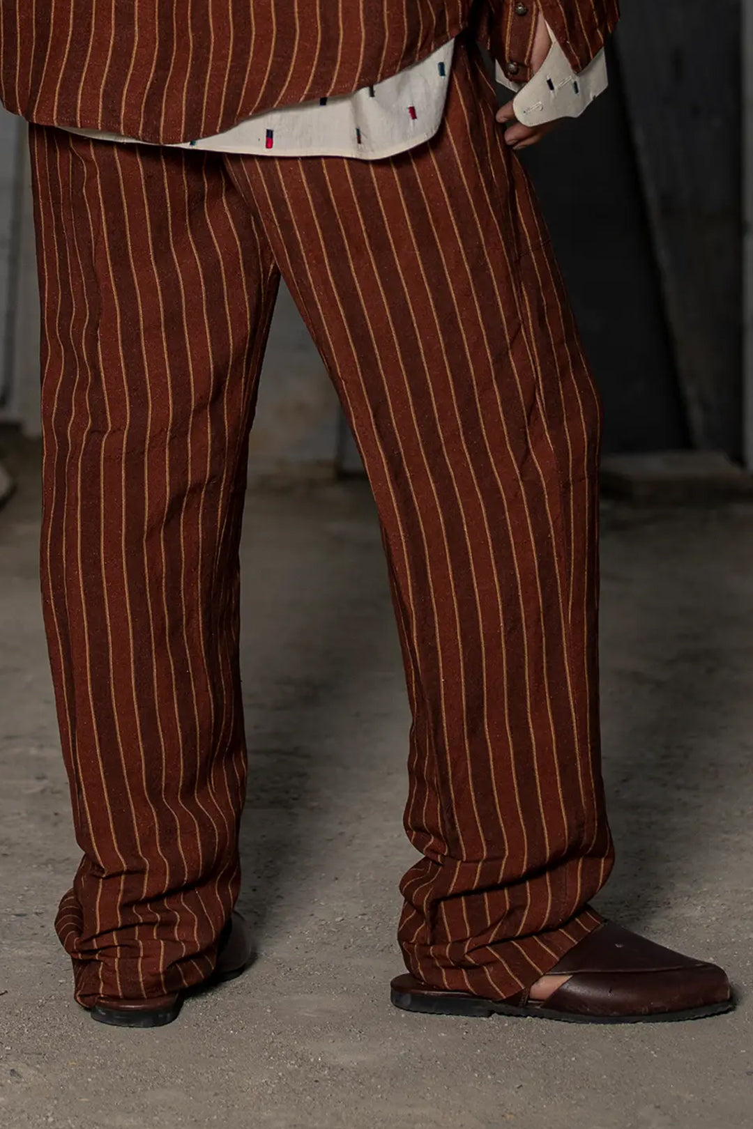 CAVALRY STRIPED PANTS
