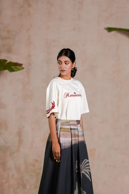 BEACH PALM SKIRT