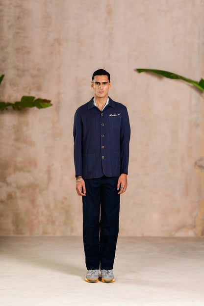 INDIGO UTILITY SHACKET