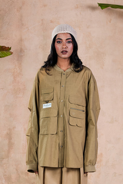 KHAKEE UTILITY BOMBER SHIRT