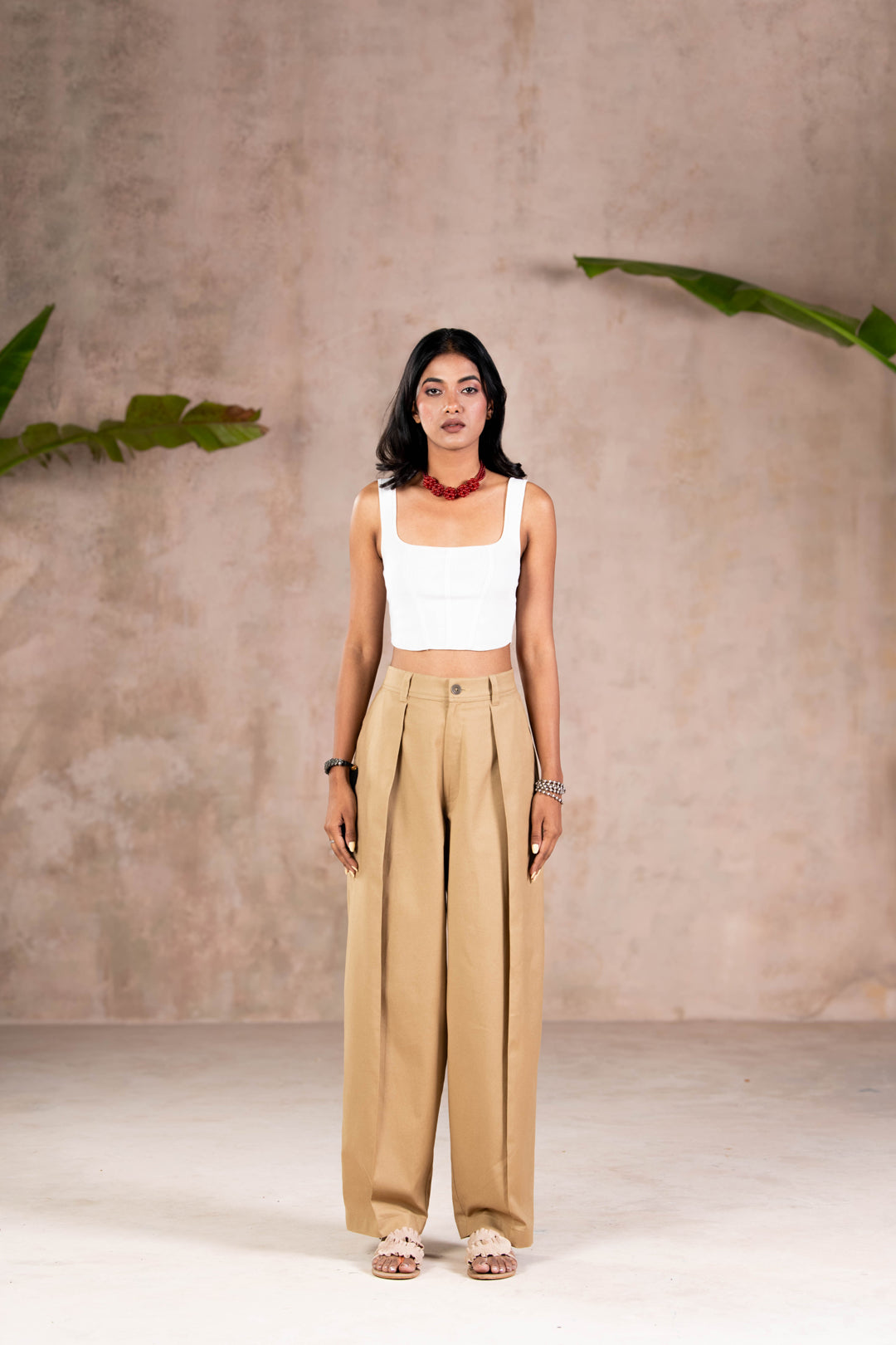 KHAKEE PLEATED PANTS