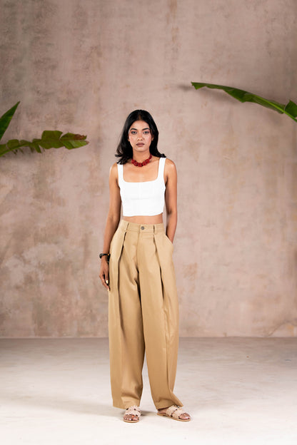 KHAKEE PLEATED PANTS