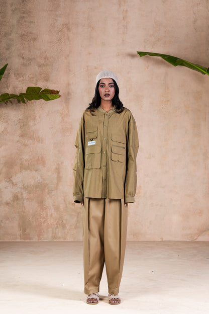 KHAKEE UTILITY BOMBER SHIRT