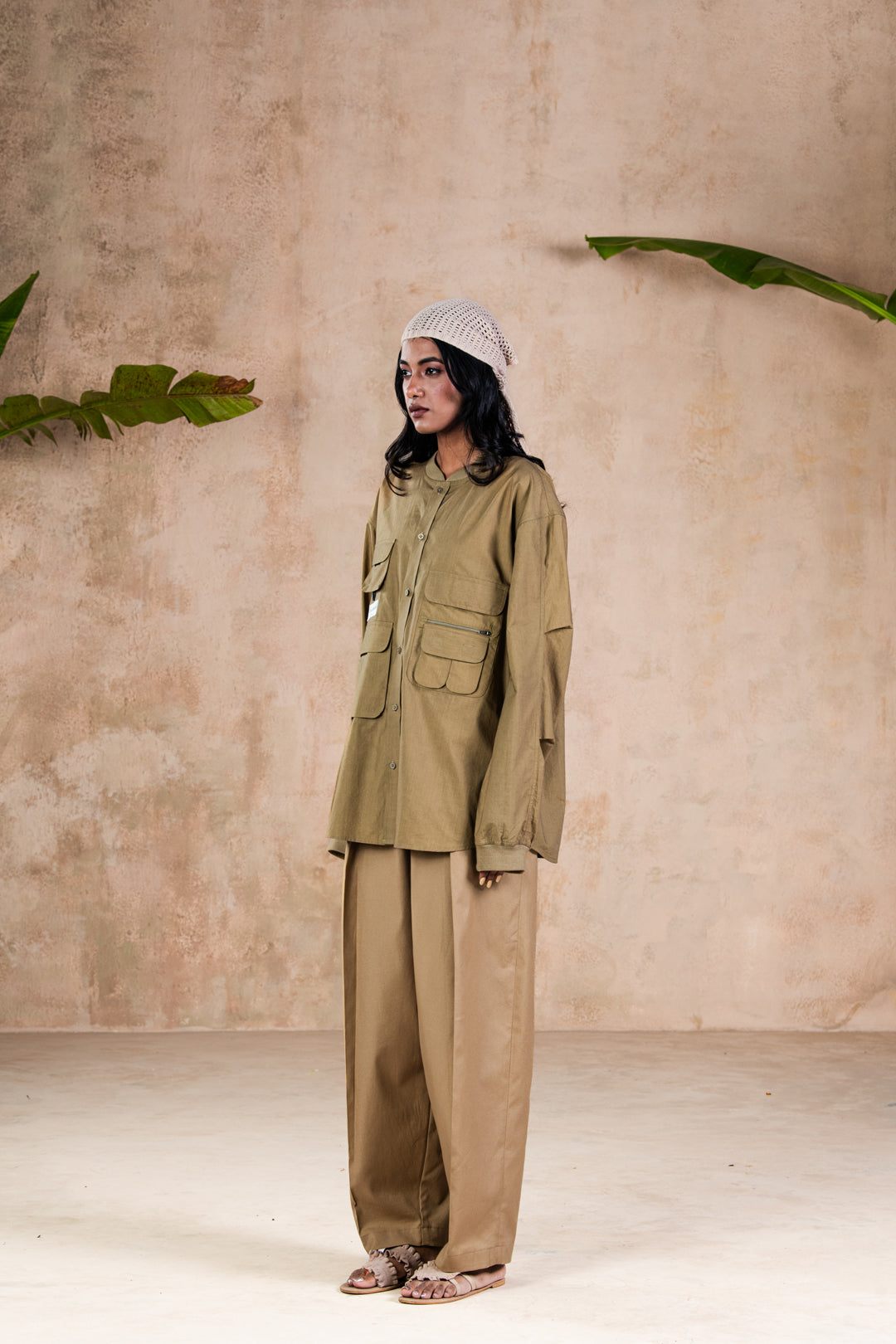 KHAKEE UTILITY BOMBER SHIRT