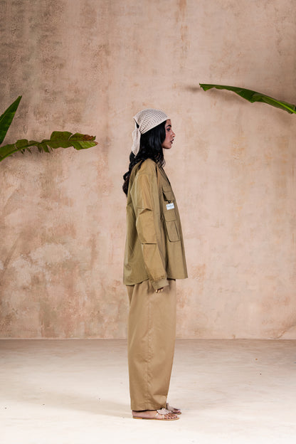 KHAKEE UTILITY BOMBER SHIRT