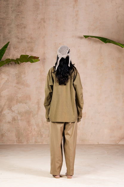 KHAKEE UTILITY BOMBER SHIRT